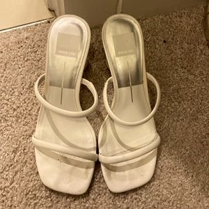 Dolce vita white summer sandals!